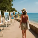 Mostre d’arte sul lungomare di Sfinalicchio: il percorso poco conosciuto che unisce creatività e relax