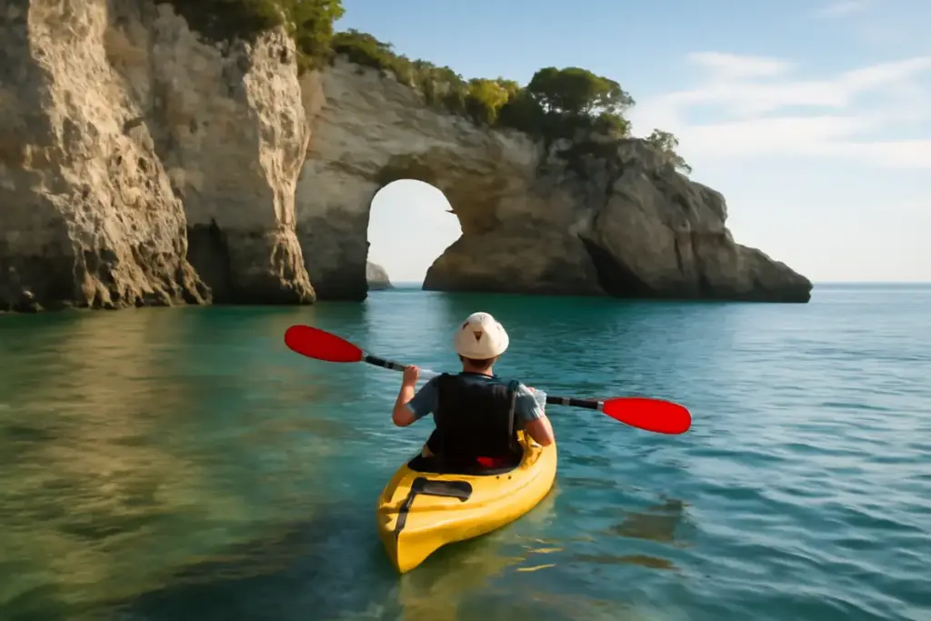 Percorsi di kayak a Sfinalicchio: tratte spettacolari adatte anche ai principianti