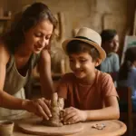 Perché visitare i laboratori d’arte durante le vacanze a Sfinalicchio? L’esperienza pratica che coinvolge grandi e piccoli