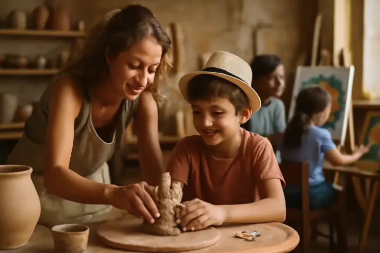 Perché visitare i laboratori d’arte durante le vacanze a Sfinalicchio? L’esperienza pratica che coinvolge grandi e piccoli