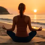 Yoga al tramonto sulla spiaggia di Sfinalicchio: il fattore benessere che arricchisce il soggiorno mare