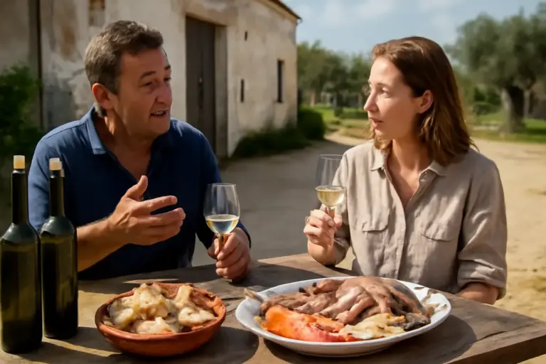 Cosa aspettarsi da una visita alle aziende agricole vicino a Sfinalicchio? Degustazioni e storie di mare direttamente dai produttori locali