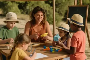 Attività culturali per bambini a Sfinalicchio: laboratori e giochi che trasformano la vacanza in un’avventura educativa